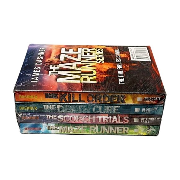 Maze Runner Childrens Books Boxset 4 Volume James Dashner New Sealed - Picture 4 of 8